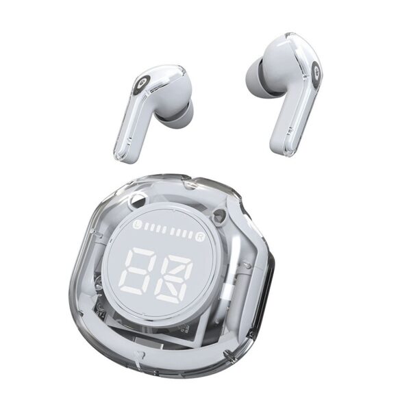 Ultrapods Pro True Wireless Earbuds with Display Transparent Design, Bluetooth 5.3 - Image 2