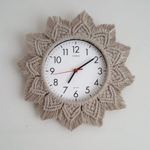 Macrame Wall Watch
