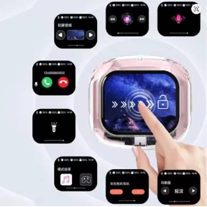 Touch Screen Earphones With Wireless - Image 2