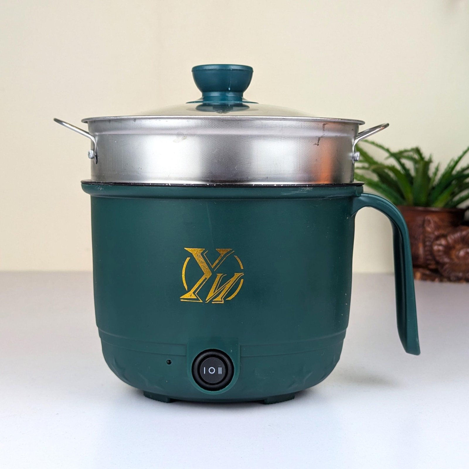 1.8L Multi-Purpose Electric Cooking Pot | Mini Electric Cooker with Steamer | Portable Hot Pot - Image 3